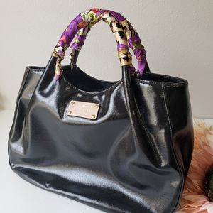Kate Spade Stevie patent leather tote bag purse